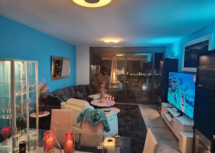 Family Penthouse - Jacuzzi, Seaview Benidorm, Albir, Altea